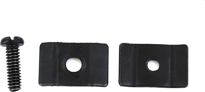 Gridwall Joining Clip Connectors for Grid Panels, Powder-Coated or Chrome Plated Steel (Quantity 20) (20, Black)