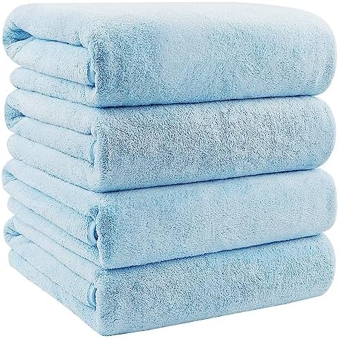 Orighty Bath Towels, Soft Feel Bath Towel, 4 Pack by AllRightinOrighty