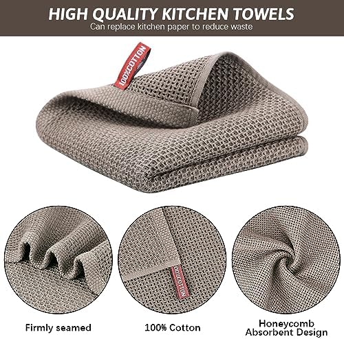 Nialnant 6 Pack KitchenTowels, Super Absorben & Soft Dish Towels - Image 3