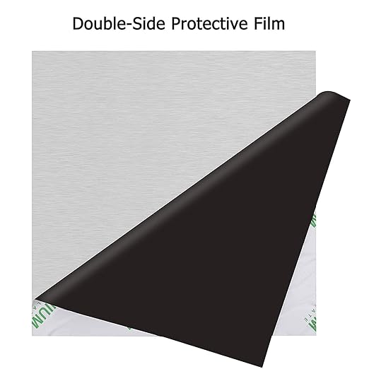 2Pack 6061 T651 Aluminum Sheet Metal 6 x 6 x 1/4 Inch Flat Plain Aluminum Plate Covered with Protective Film, Heat Treatable Rectangle 6MM Aluminum Metal Plate for Industrial, Crafting, DIY
