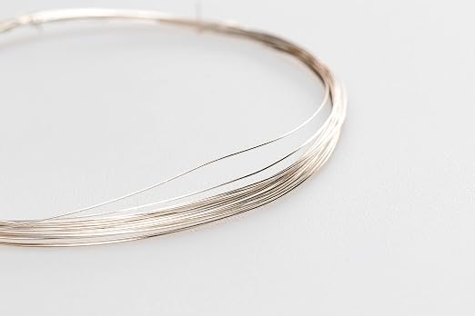 925 Sterling Silver Wire, 30 Gauge, Half Hard, 1FT by CRAFT WIRE | Sterling - Image 4