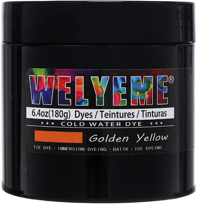 Cold Water Dye, Tie Dye Powder, Fabric Dye Powder by WELYEME