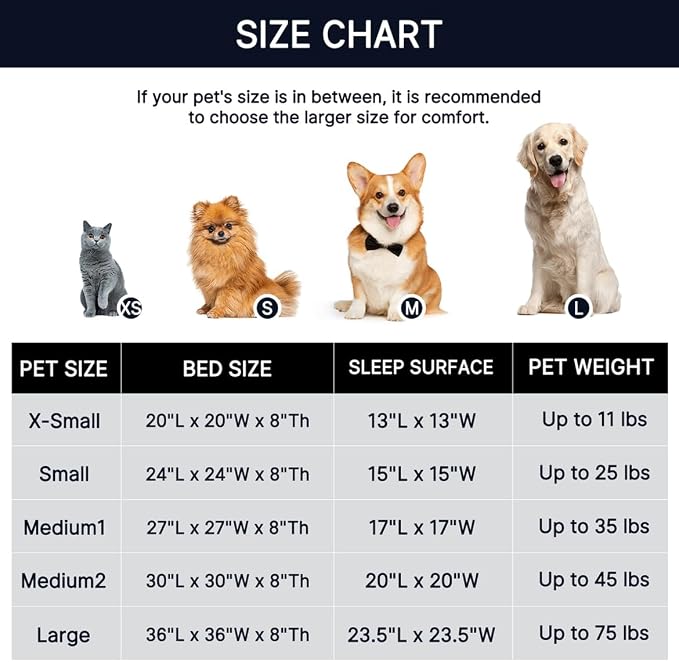 WESTERN HOME WH Calming Dog Bed & Cat Bed, Anti-Anxiety Donut Dog Cuddler Bed - Image 5