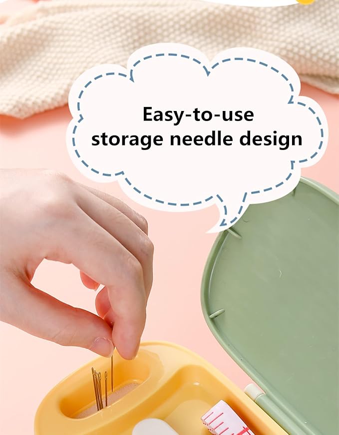 FKOG Portable Sewing Kit Basic, Measure Tape, Emergency Sewing Accessories - Image 6