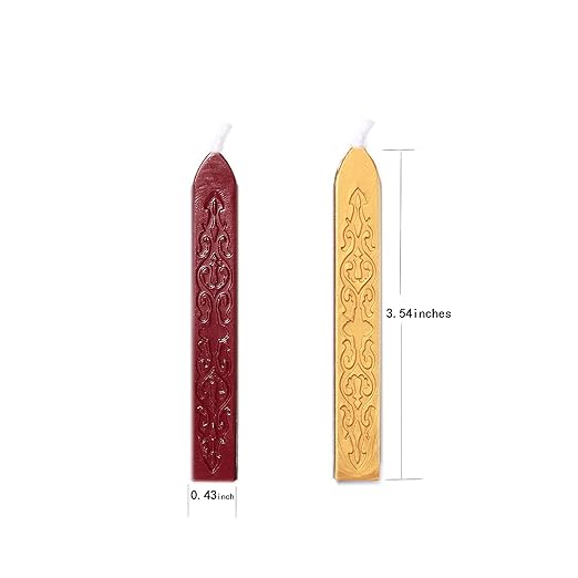 12 Pieces Sealing Wax Sticks with Wicks for Letter Seal Wax Stamp,Wedding Invitations, Packaging Decoration,Christmas Gift Ideas (Color)