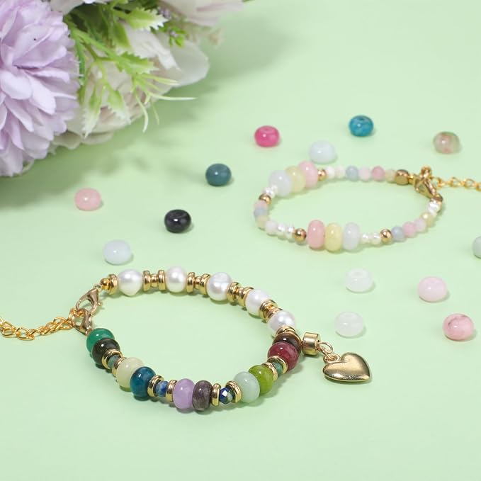 Songxi 5x8mm Amazonite Stone Rondelle Beads, Gemstone - Image 5
