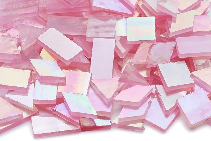 Lanyani Iridescent Stained Glass Mosaic Tiles - Image 2