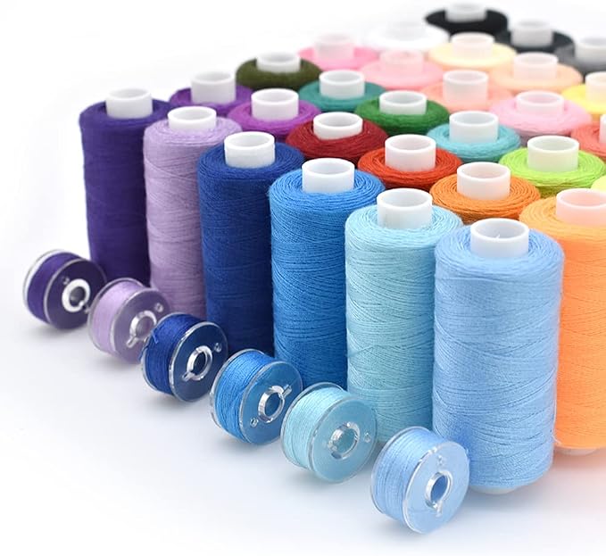 72Pcs 36 Colors Prewound Bobbins and Thread Spools - Image 3