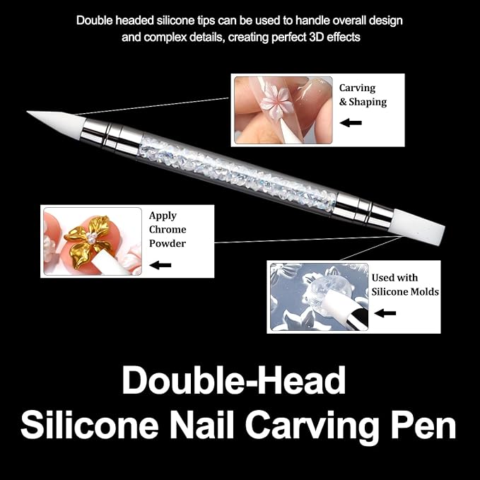 3D Flowers Nail Molds - Image 9