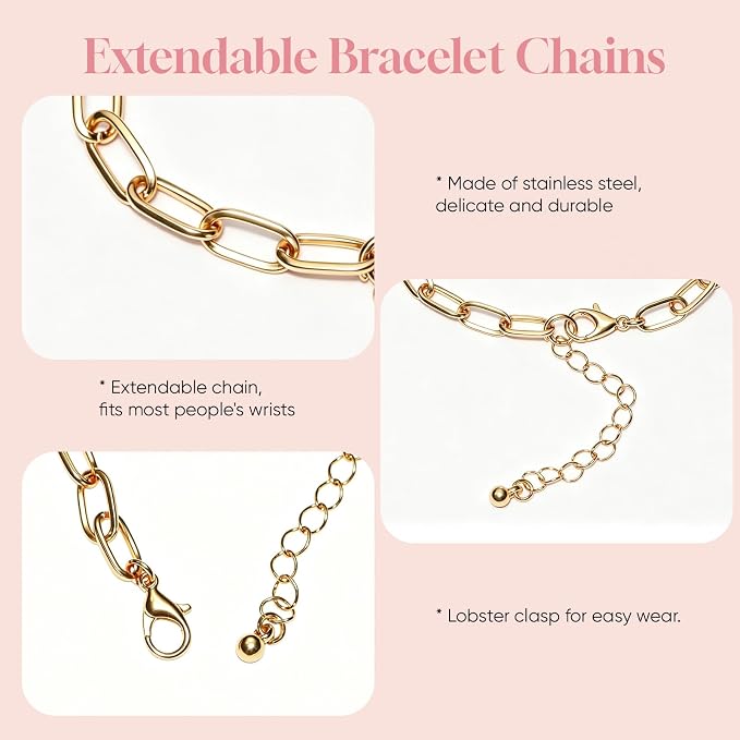 WDXIUE Friendship Bracelet Making Kit, DIY Jewelry Making Kit - Image 9
