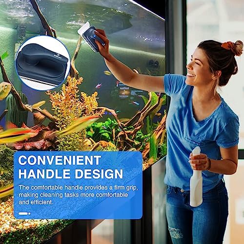 fishkeeper Aquarium Magnetic Glass Cleaner, Fish Tank Algae Cleaning Tool - Image 6