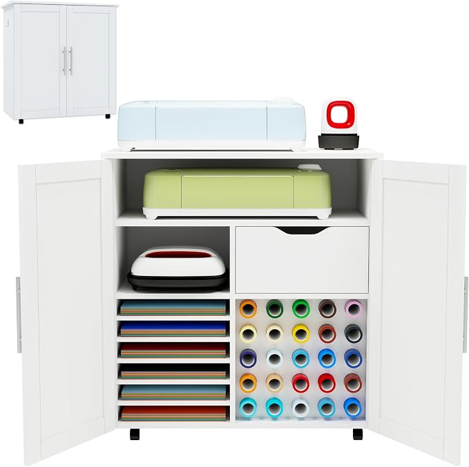 Craft Cart Cabinet Compatible - Image 9