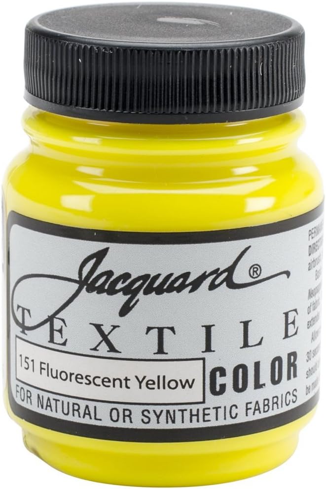 Jacquard Textile Color Fluorescent Yellow by Jacquard