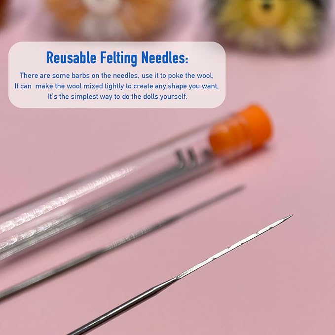 Truslin Needle Felting Kit, DIY Crafts - Image 4