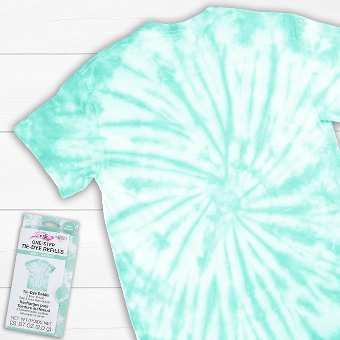 Tulip One-Step Tie-Dye Kit, 3 Fabric Dye Refill Packs - Image 5