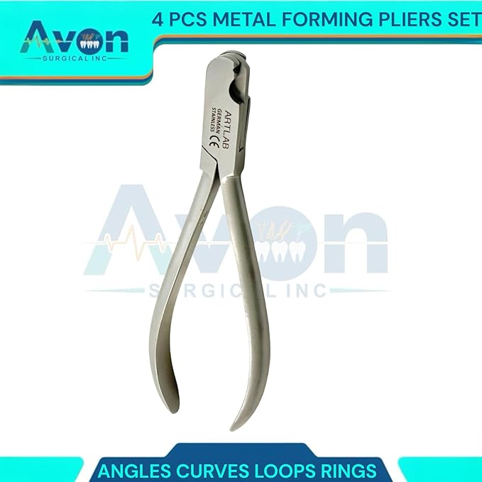 4 Pliers Types for Metal Forming, Wire Bending for Making Loops, Curves, Rings, Angles, Wire Shape Forning Pliers for Crafts, Hobby, and More.