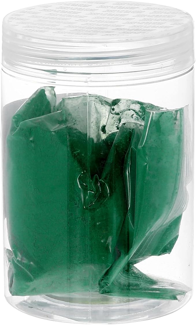 HARFINGTON Iron Oxide Powder Concrete Pigment 325 Mesh 3.5oz (100g) Iron Oxide Grout Pigment for Pastel Tile Paint Concrete Cement, Lime Green