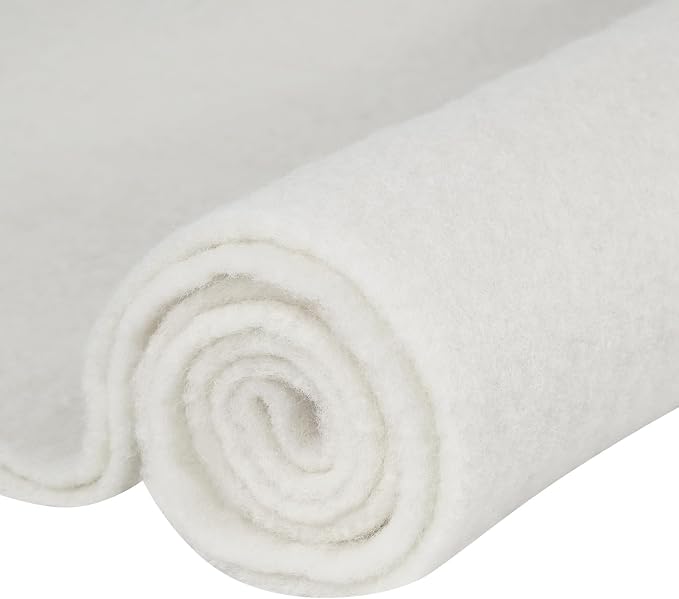 18" x 39" Wool Felt Fabric, Pure Merino Felt Fabric by FINDUFA