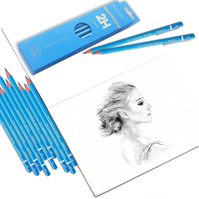 Sketch Pencils for Drawing 2H, Sketching & Doodling | Graphite Pencil for - Image 5