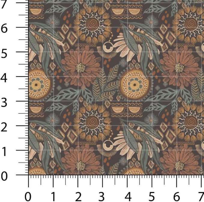 Cotton Patchwork Quilting Fabric Panel – 155×100 cm, 100% Cotton, Made in - Image 4