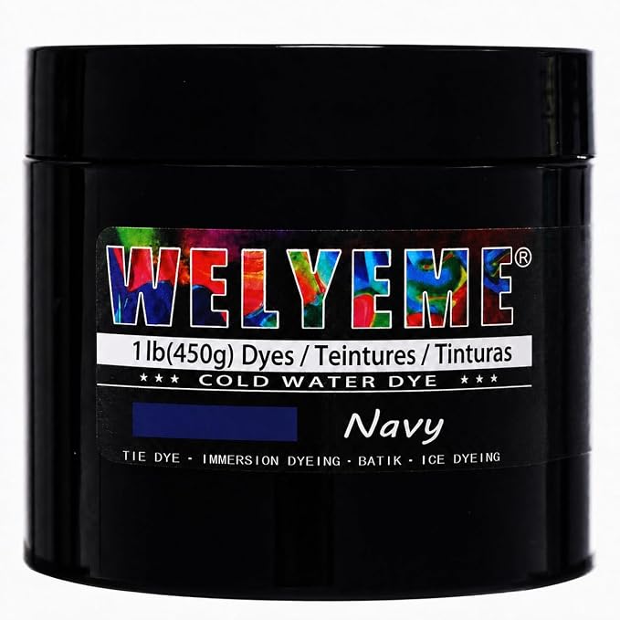 Cold Water Dye 1lb, Tie Dye Powder, Fabric Dye Powder by WELYEME