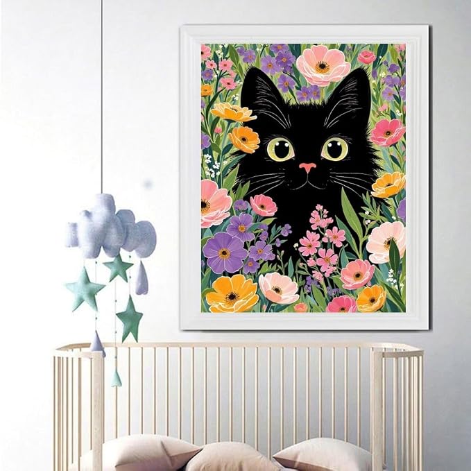 Animal Cat Stamped Cross Stitch Kits - Image 3