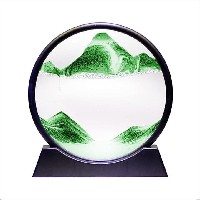 Arthink Moving Sand Art Picture, Liquid Motion 3D Sea Sandscape in Motion by Arthink