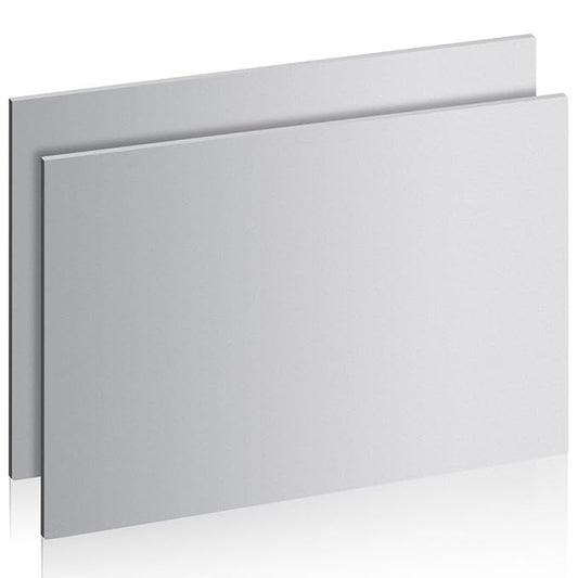 16" x 12" 11 Gauge Steel Sheets Metal Cold Rolled Steel Plate, 2 Pcs Weldable Metal Sheet for DIY Craft Projects, Industrial, Professional