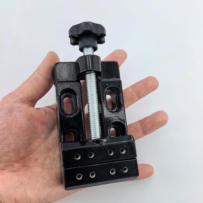 Mini Bench Vice Clamp Mini Flat Clamp Opening Parallel Table Vise - Image 6