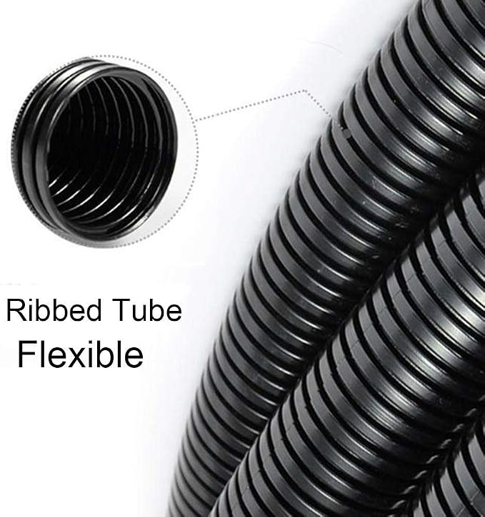 ZhiYo 20FT 1” Wire Loom Split Tubing Auto Wire Conduit Flexible Cover - Image 4