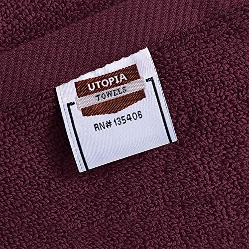 Utopia Towels 6 Pack Premium Hand Towels Set, 16 by 28 inches, 100% Ring Spun - Image 4