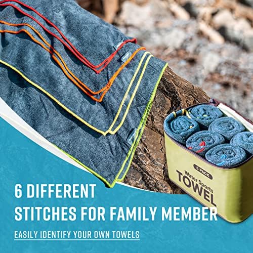 4Monster 4-Pack Quick Dry Microfiber Travel Towels – Super Absorbent, - Image 3
