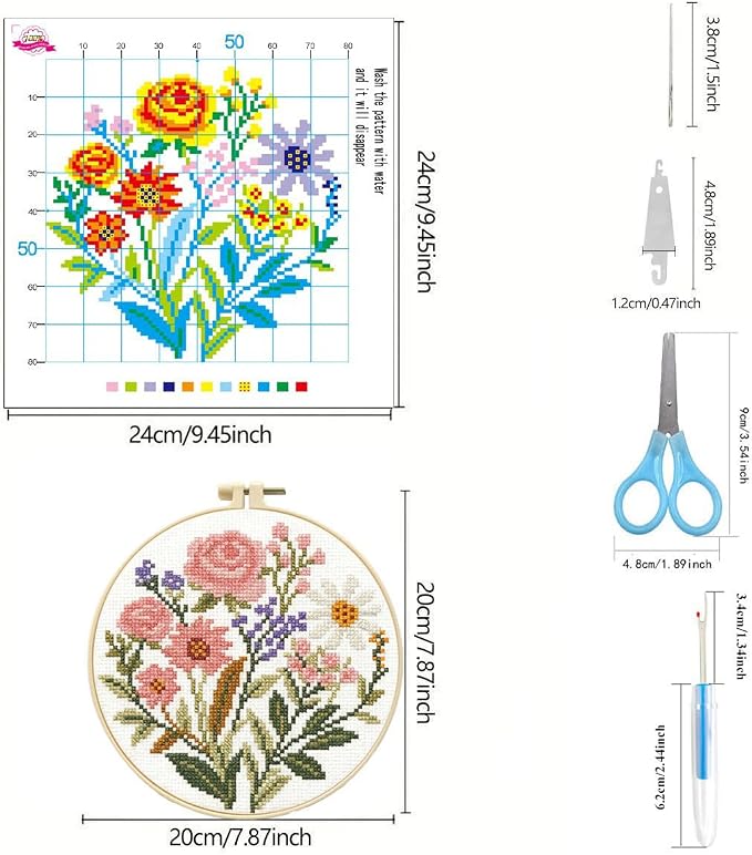 LSLFQYQSK Beginners Embroidery Kits - Image 3