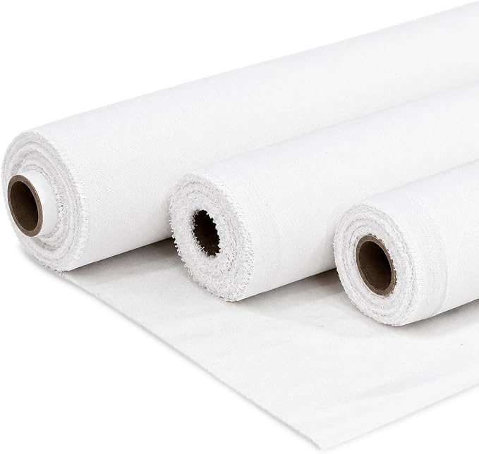 Barcelonetta | Canvas Fabric | Cotton Duck | Heavy | White 10oz | 60'' Wide | by Barcelonetta