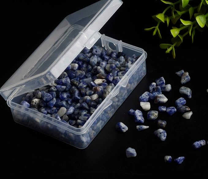 Natural Chip Stone Beads Lapis Lazuli 5-8mm About 400 Pieces Irregular - Image 3