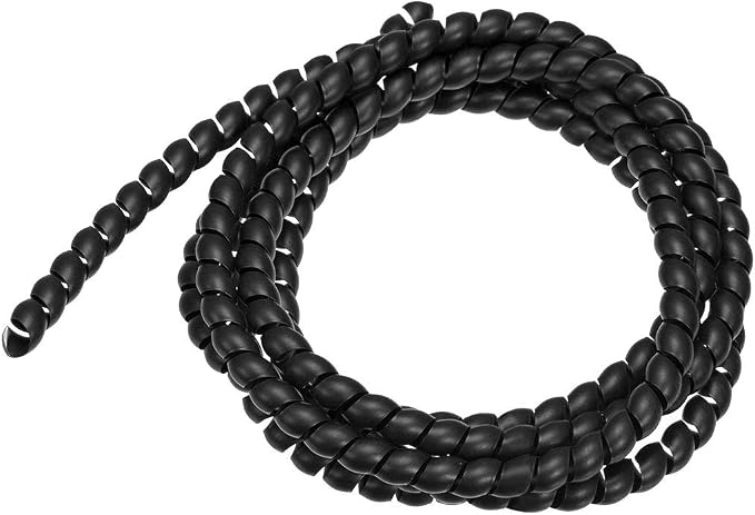 uxcell Flexible Spiral Tube Wrap Cable Management Sleeve 8mm X 10mm Computer by uxcell