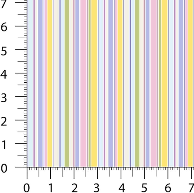 Patchwork Fabric Panel 100x155 cm, 100% Cotton Satin, 6 Coordinated Spring - Image 9