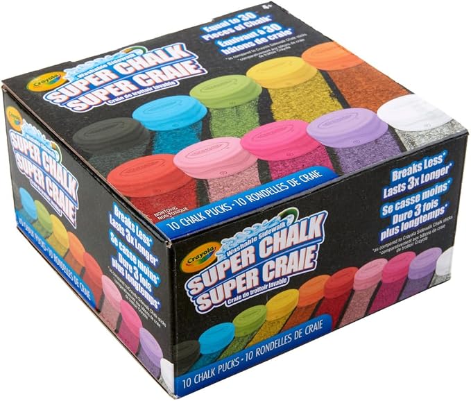 Crayola Washable Sidewalk Chalk - Image 5