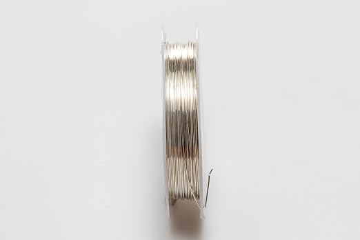 925 Sterling Silver Wire, 24 Gauge, Half Hard, 25FT by Craft Wire | Sterling - Image 3