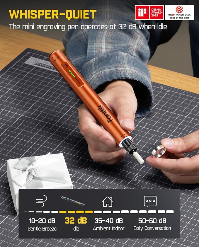Fanttik F2 Master Mini Cordless Rotary Tool Kit, NeoPulse Motor, 5 Speed - Image 3