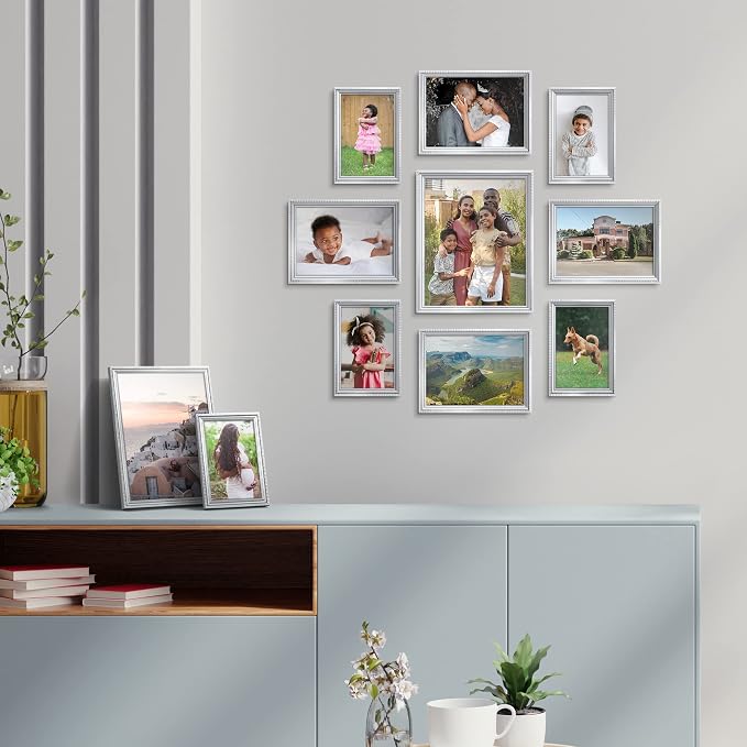 Icona Bay 8x10 Picture Frames, 6 Pack, Contemporary, Inspirations | These Icona - Image 6