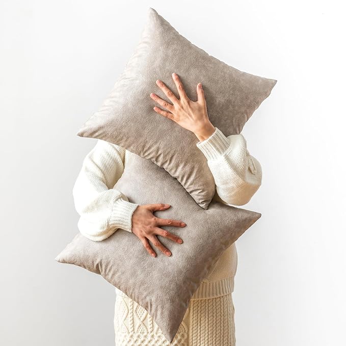 Vintage Pillow Covers Pack of 2, by GEGELICA