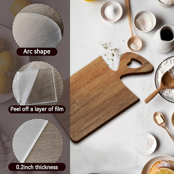 Charcuterie Board Templates, 5mm Christmas Clear Cut Board Woodworking Handle - Image 4