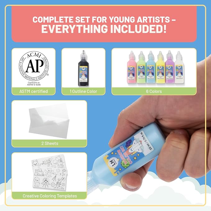 Window Cling Paint Set - Image 2