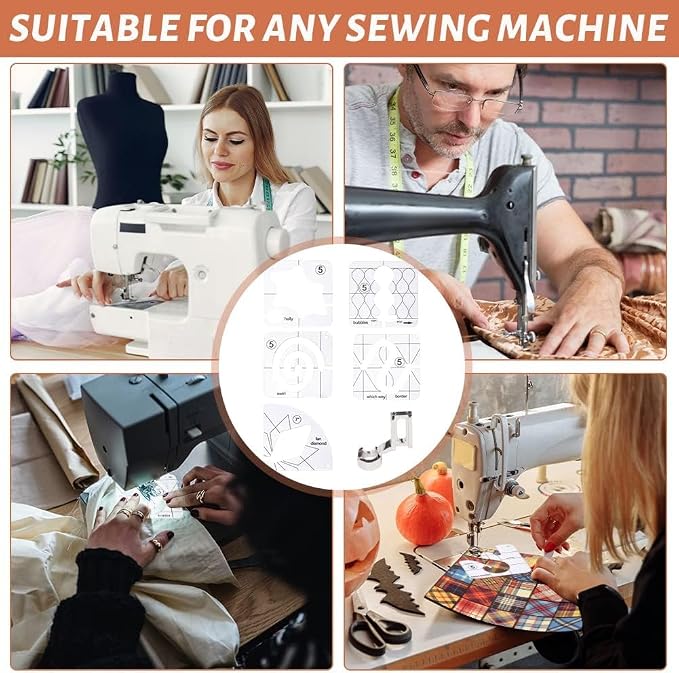 14PCS Free Motion Quilting Kit - Image 8