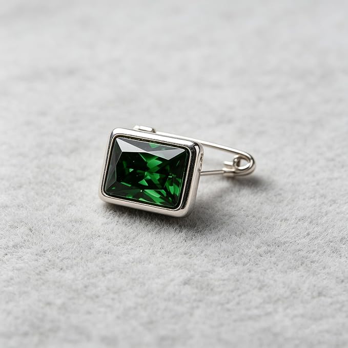 Emerald Green Color Cubic Zirconia Loose Beads Unset - Image 5