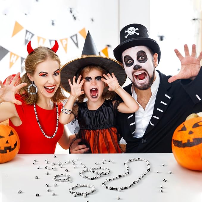 Augshy 700 Pcs Halloween Skull Beads - Image 6