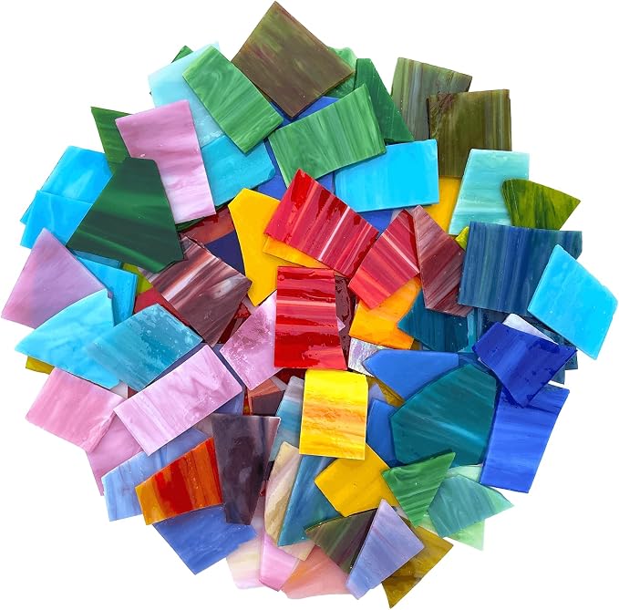 LITMIND 2.2LB Irregular Stained Glass Scraps - Image 5