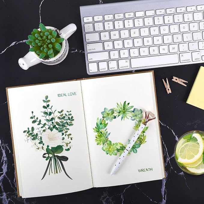 EOOUT 3pcs Blank Notebook, A5 Hardcover Sketchbook 120 Sheets 240 Pages Unlined - Image 7