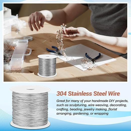 cridoz 26 Gauge Stainless Steel Wire - Image 4
